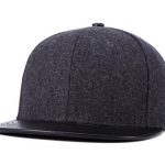 Melton Snapback PU visor Cap