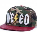 Camo Snapback 3D Embroidery Cap