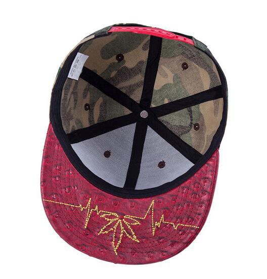 Камуфляжна шапка з 3D-вишивкою