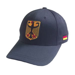 カスタマイズされたドイツのロゴ 6 パネルキャップ