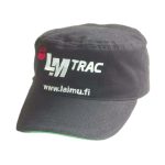 Customized Military Caps Black Sandwich Armycap