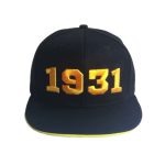 Hip-Hop Cap, 3D Embroidery Snapback Hat, 1931 Snapback caps