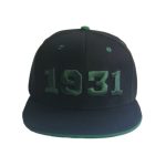 Hip-Hop Cap, 3D Embroidery Snapback Hat, 1931 Snapback caps