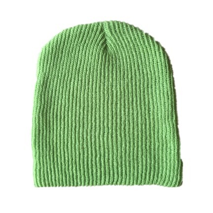 Winter Warm Unisex Acrylic Hats Baggie Beanie Blank Color
