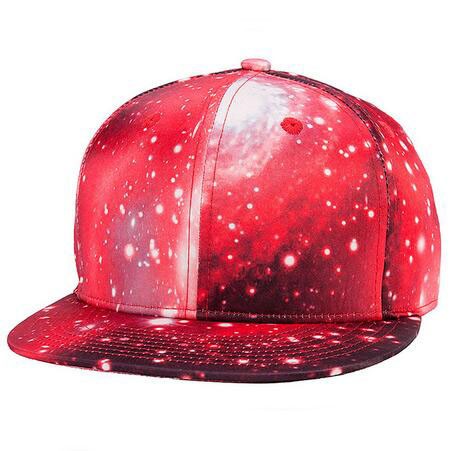 GALAXY ALL OVER PRINT SNAPBACK HAT CAP ADJUSTABLE FRESH PRINCE UNIVERSE SPACE