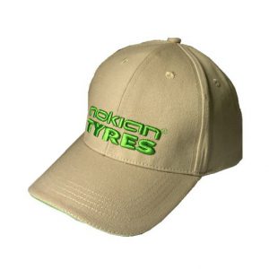 100% brushed cotton twill baseball cap