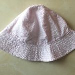 Texturized fabric girl hat