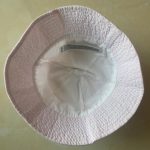 Texturized fabric girl hat