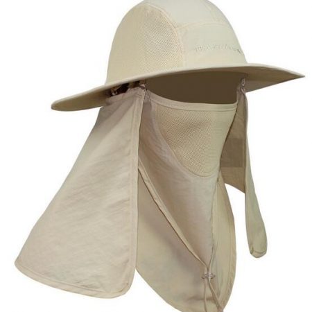 outdoor caps and hats with neck cover