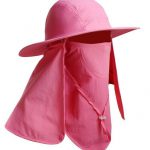 outdoor caps and hats with neck cover