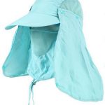 outdoor caps and hats with neck cover