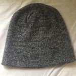 Knitted acrylic beanie