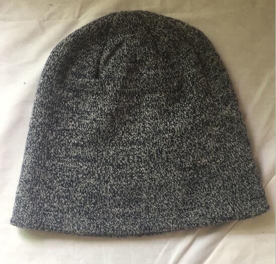 Knitted acrylic beanie