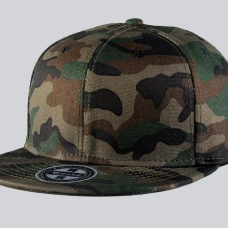 camouflage snapback cap
