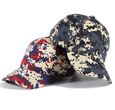 Digital camo baseball caps