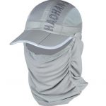 Sunshade hat with cover for face and neck