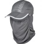 Sunshade hat with cover for face and neck