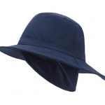 100% Cotton Bucket Hat With Fleece Flap