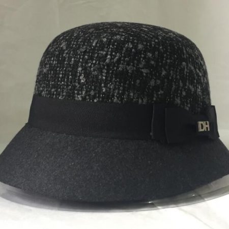 Wool Cloche hat for women