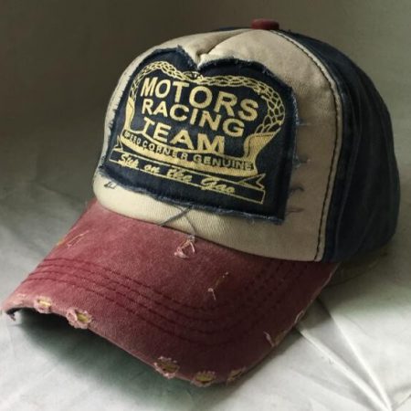 Gorra de béisbol efecto vintage