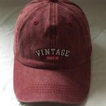 dad cap vintage effect baseball cap