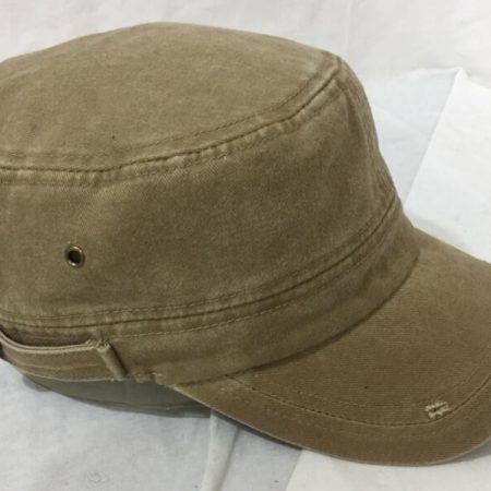Cappellino militare lavato moda