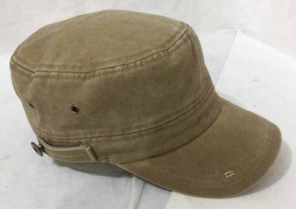 Fashion washed military cap