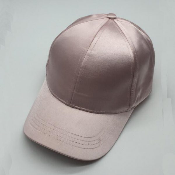 Satin blank women peak