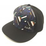 Rubber badge sublimation snapback hat