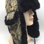 Russian winter earflaps hat