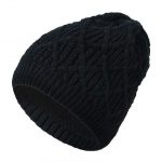 Striped knitted hat