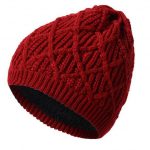 Striped knitted hat