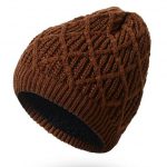 Striped knitted hat
