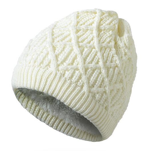 Striped knitted hat