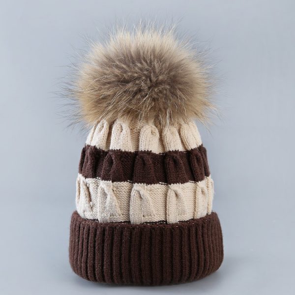 Fashion women hat with pom