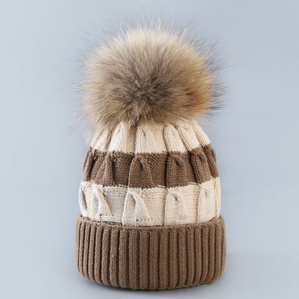 Fashion women hat with pom