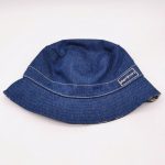 Ladies jean reversible bucket hat