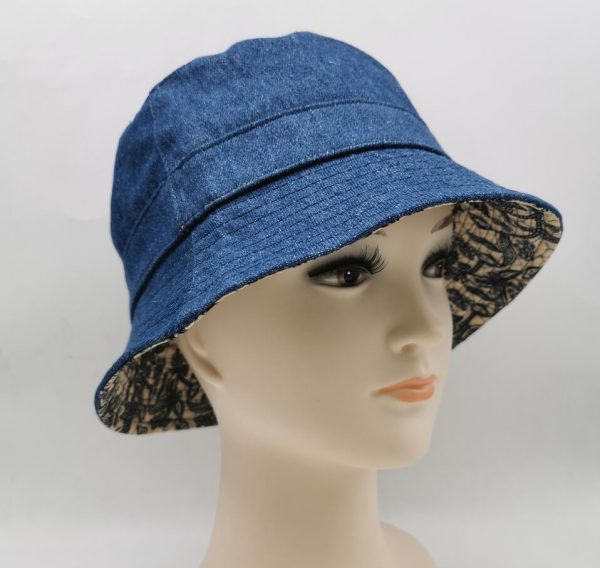 Cute Bucket Hat Beach Fisherman Hats for Women Reversible hat