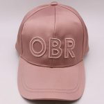 Textured embroidery OBR cap