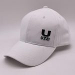 Raised print baseball hats