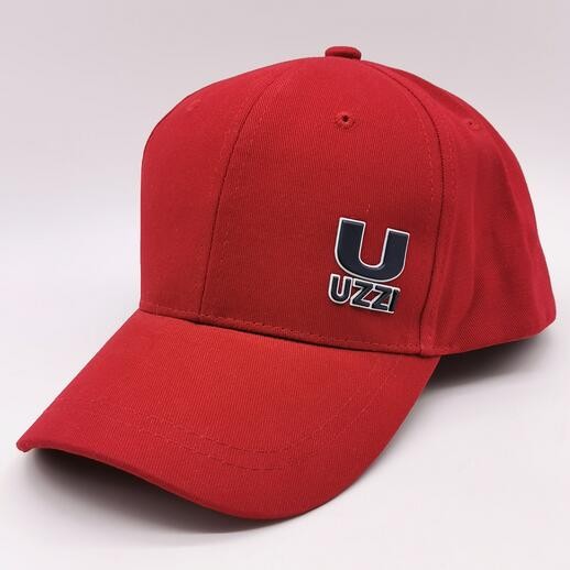 Raised print baseball hats