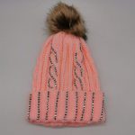 Stones pompom beanie