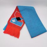 Football team club knitted scarf