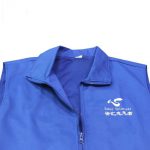 Customized men and women zip style vest