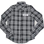 Casual shirt check fabric shirt