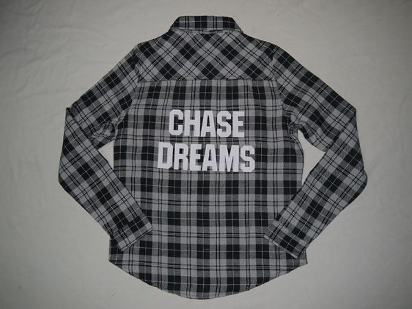 Casual shirt check fabric shirt