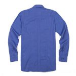 Custom middle-aged and young casual cotton flannel brushed long-sleeved men’s shirt