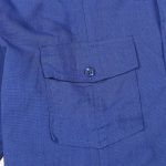 Custom middle-aged and young casual cotton flannel brushed long-sleeved men’s shirt