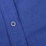 Custom middle-aged and young casual cotton flannel brushed long-sleeved men’s shirt