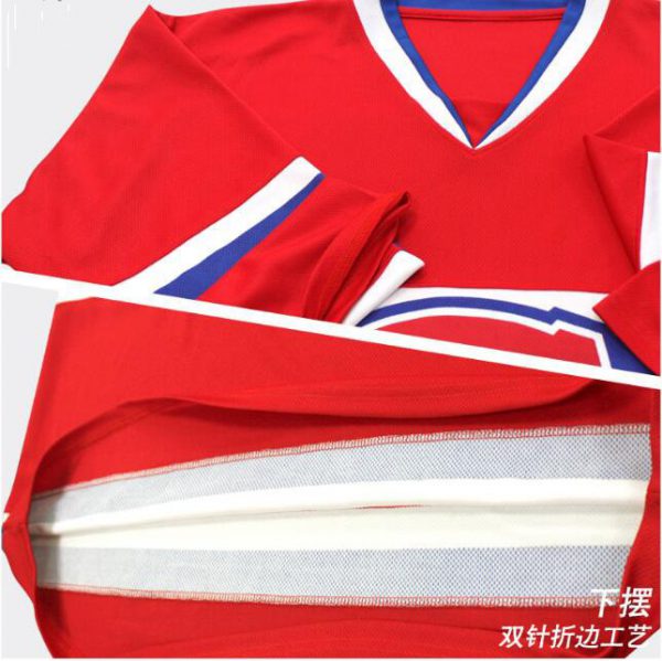 Breathable mesh T-shirt hockey player clothes